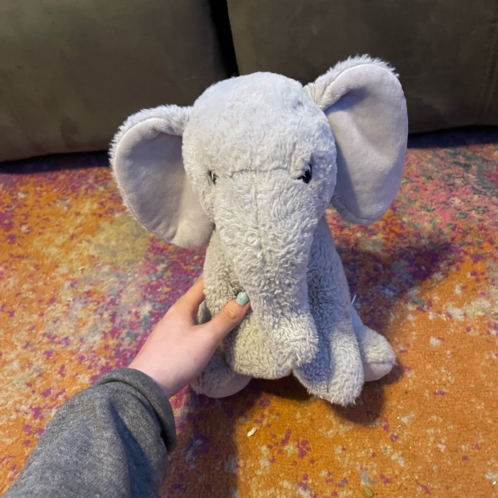 Stuffed elephant